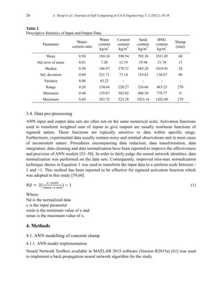 Modelling Slump of Concrete Containing Natural Coarse Aggregate from ...