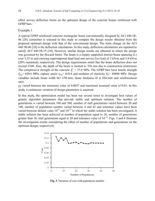 Optimization of Concrete Beams Reinforced with GFRP Bars | PDF