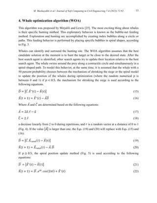 Finding Optimum Parameters of Passive Tuned Mass Damper by PSO, WOA ...