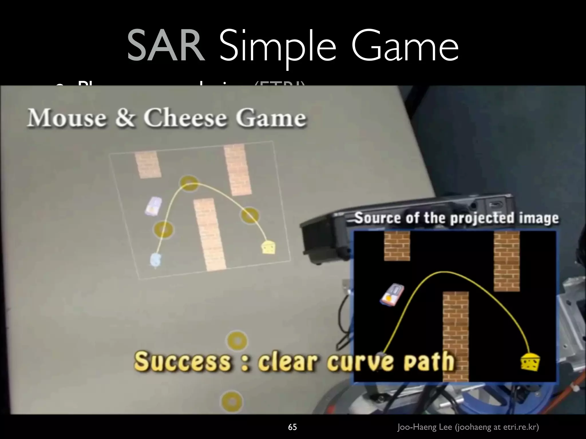 SAR Simple Game

• Planar curve design (ETRI)

65

Joo-Haeng Lee (joohaeng at etri.re.kr)

 