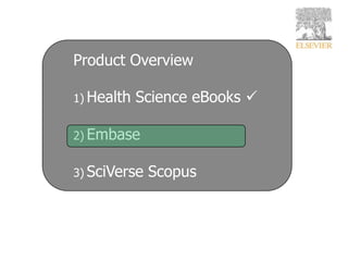Why Science Direct HS eBooks?  Over 850 titles containing valuable content never before available to ScienceDirect customers