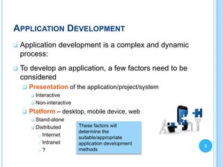 Scct2013 topic5-introto applicationdevelopment