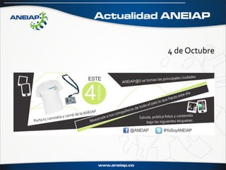 Actualidad ANEIAP


          4 de Octubre
 