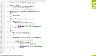 Dynamic package loading and routing with Ext JS | PPTX