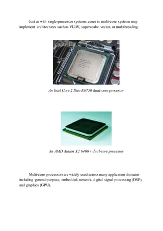 Multi Core On Chip Architecture Doc Ik Docx