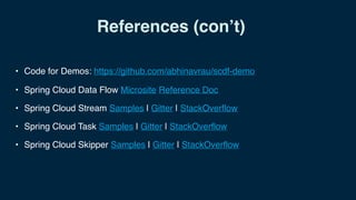 Spring Cloud Data Flow Overview | PDF