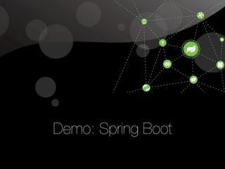 BUILDING ADAPTIVE APPLICATIONS IS HARD
built on Cloud Foundry
code will be open sourced.
Demo: Spring Boot
 