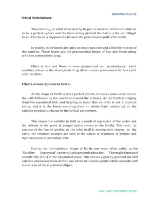 Satellite communication notes for class and study purpose | PDF