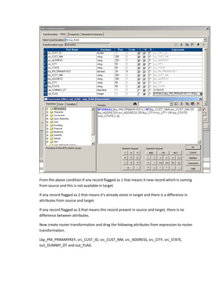 Scd type2 through informatica | PDF