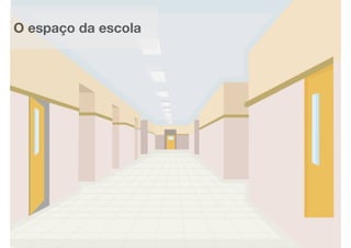 O espaço da escola
 