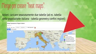 Scenari d'uso collaborativi con la Google Fusione Tables
