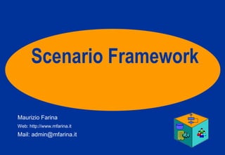Scenario Framework  Maurizio Farina Web: http://www.mfarina.it Mail: admin@mfarina.it Open Source Business Process Management Suite 