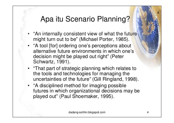 Scenario Planning