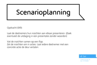 Werkvorm | Scenarioplanning