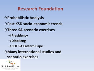 Scenario plannning for local government in South Africa 2011 | PPTX