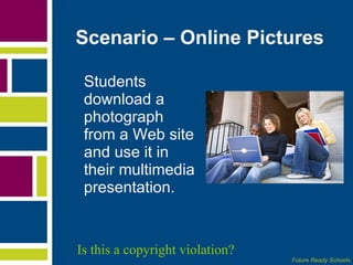 Scenario – Online Pictures  ,[object Object],Is this a copyright violation? 