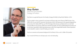 Royal Dutch Shell September 8, 2017
Materials
available online
www.shell.com/
scenariosenergymodels
29
 