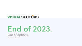 End of 2023.
Out of options.

Visual Sectors Research

 