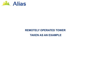 REMOTELY OPERATED TOWER
  TAKEN AS AN EXAMPLE
 
