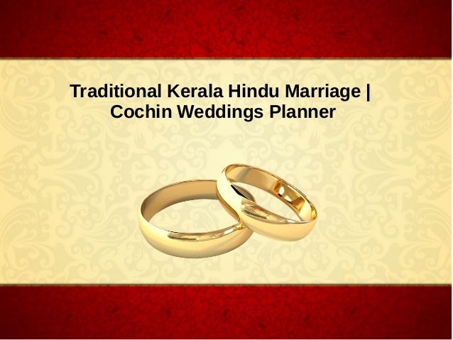 Traditional Kerala Hindu Marriage