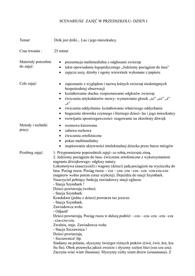 Wprowadzenie Litery A Scenariusz Zajęć Klasa 1 www.slideshare.net