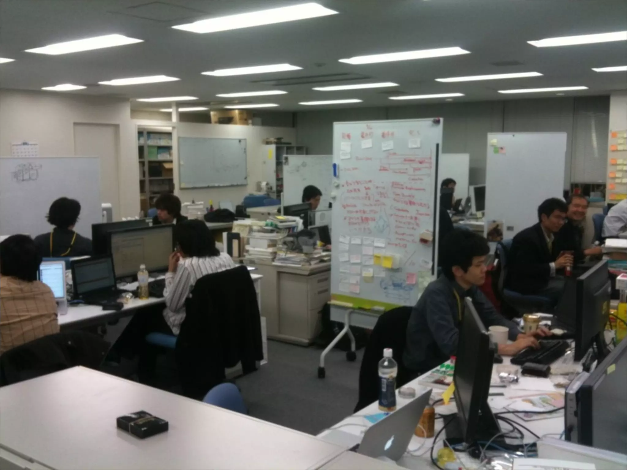 ソフトウェア開発の現場風景