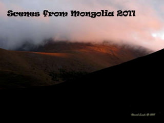 Scenes from Mongolia 2011 