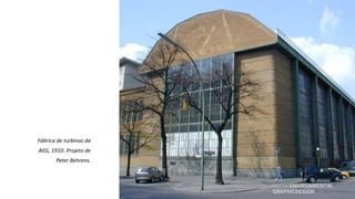 Fábrica de turbinas da
AEG, 1910. Projeto de
       Peter Behrens.



                         SCENOENVIRONMENTAL
                         GRAPHICDESIGN
 