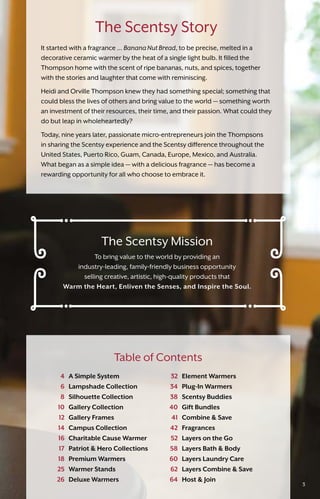 Scentsy Fall Winter 2013 catalog