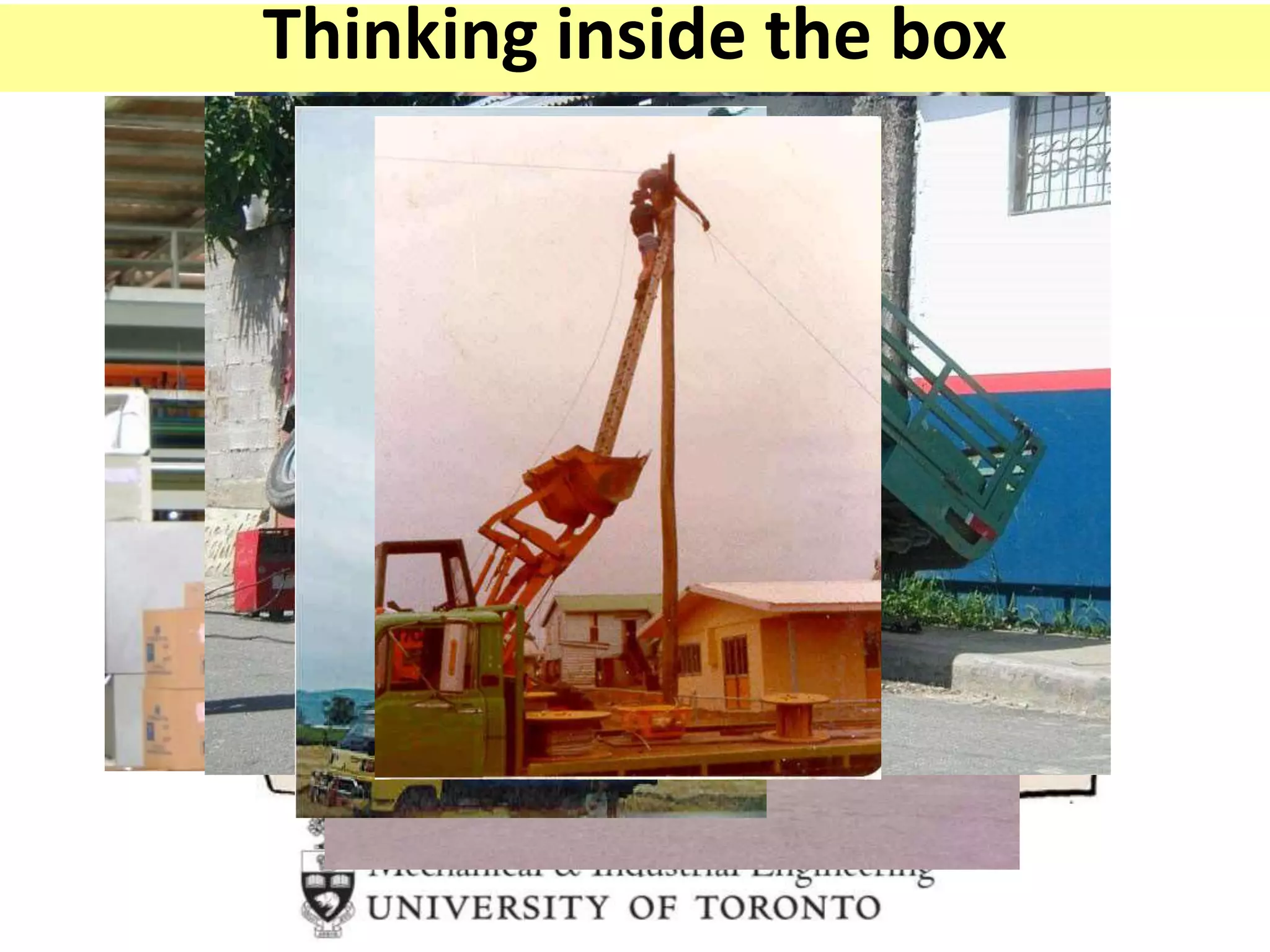 Thinking inside the box
 