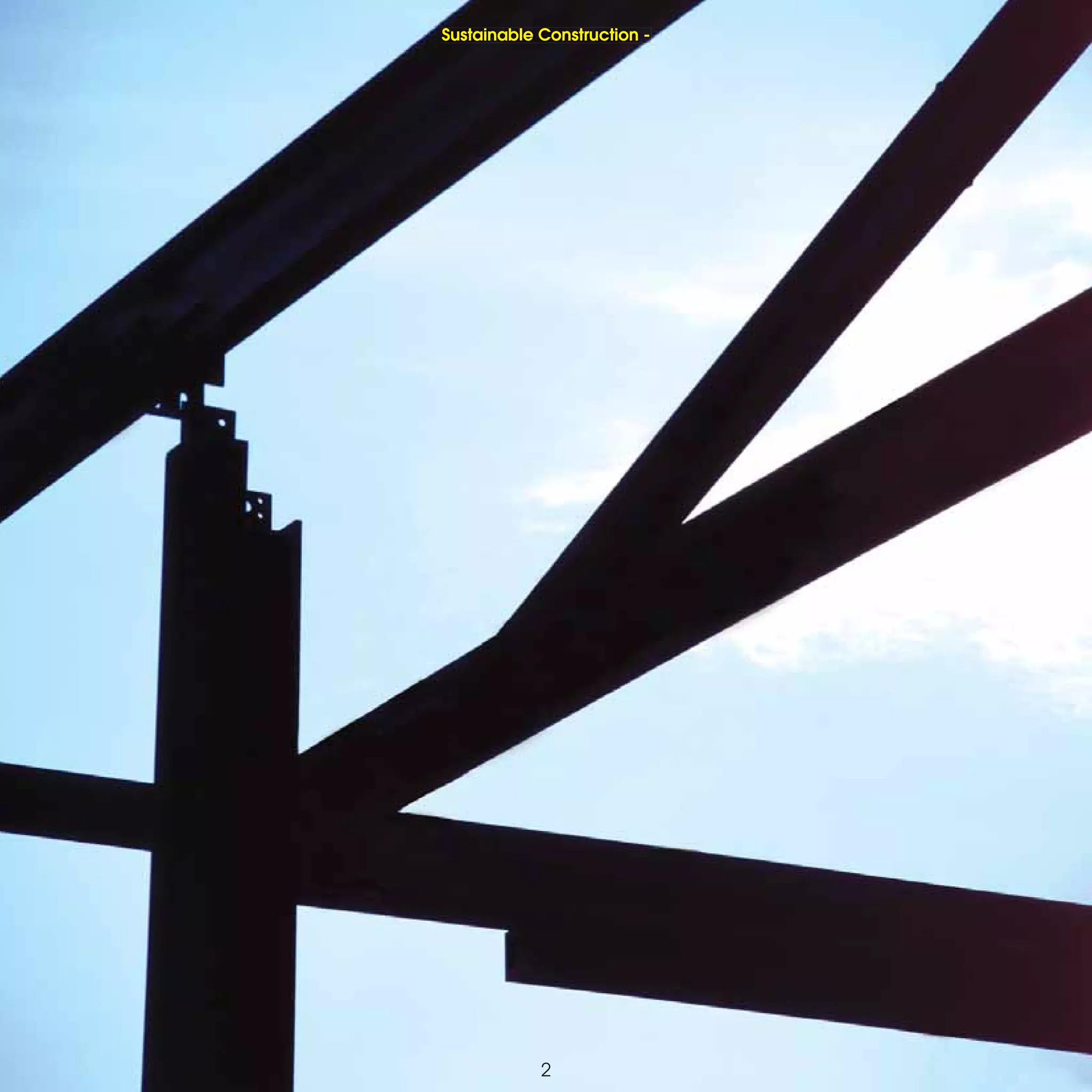 2
Sustainable Construction -Sustainable Construction -
 
