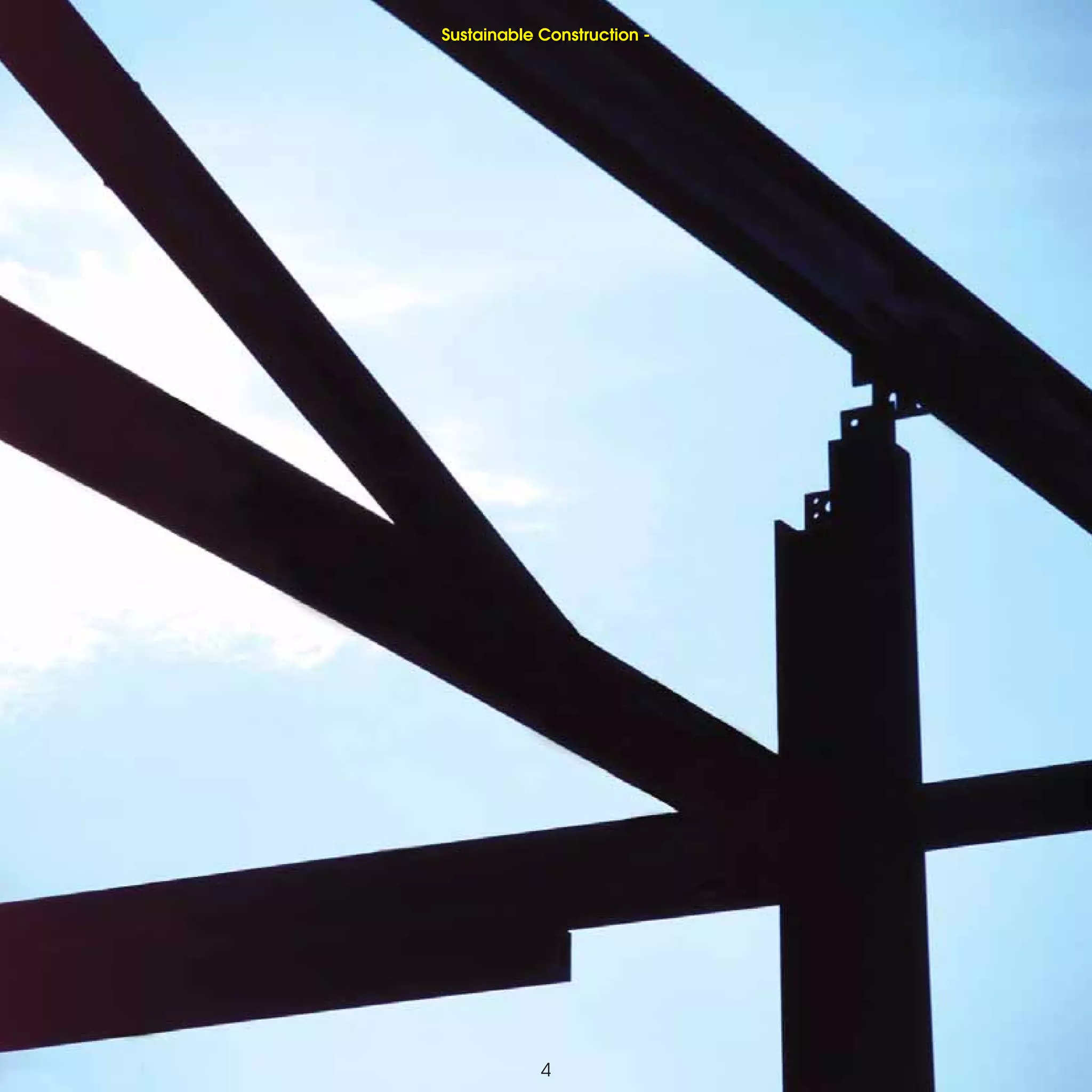 4
Sustainable Construction -
 