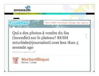 Le syndicalisme à l’heure des médias sociaux




                                               28
 