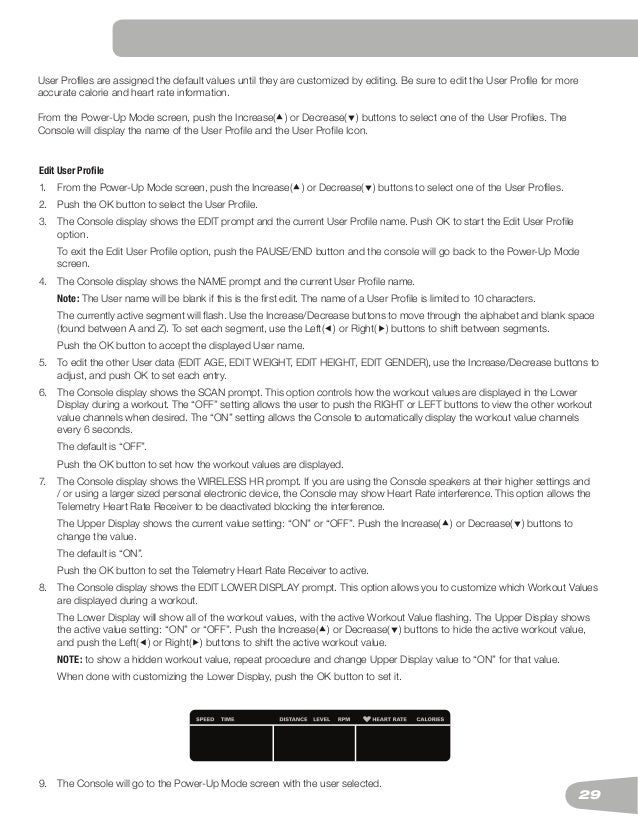 Schwinn 270 Recument Exercise bike Manual