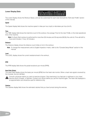 Schwinn 270 owners manual shop