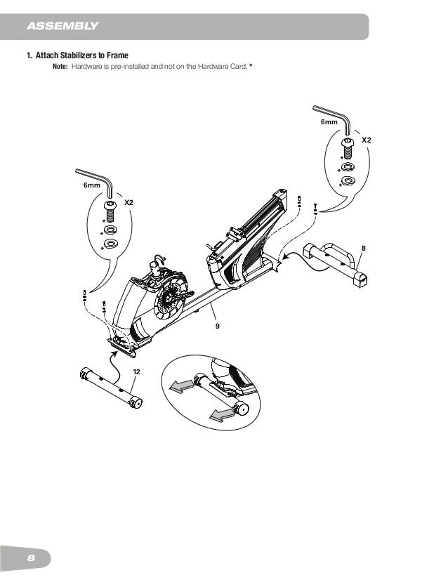 Schwinn 270 Recument Exercise bike Manual