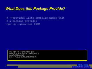 Software Packaging with RPM | PDF