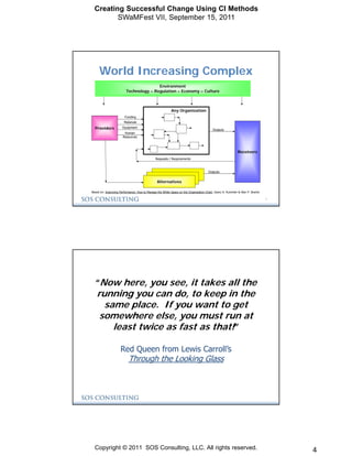Creating Successful Change Using Continuous Improvement Methods | PDF