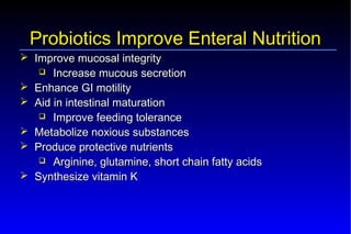 Probiotics – Prebiotics