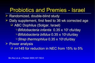 Probiotics – Prebiotics
