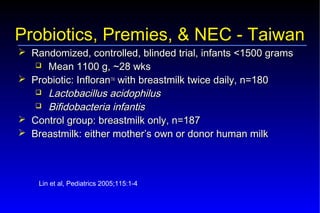 Probiotics – Prebiotics