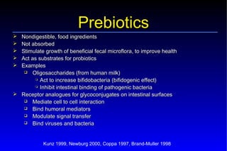 Probiotics – Prebiotics