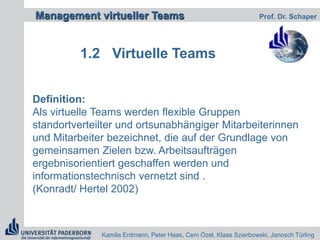  Mobile TelearbeitBeispiel AAlternierende TelearbeitBDie TeleheimarbeitBUnternehmenMobile TelearbeitECDEDDie Telearbeit in Zentren
