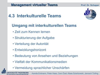 2.1 AufgabenArbeitsaufgaben sind umso eher für Telekooperation geeignet, desto: geringer der handwerkliche Anteil