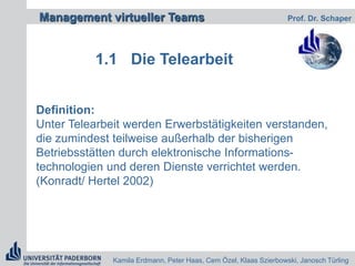  Einen hohen Grad an Selbstorganisation aufweisen