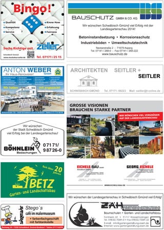 Wir haben mit angepackt!
 