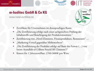 Sarajevo, 08. Juli 2013Referent: Bilal Erkin - Schächten im Namen Gottes - Summer School in Sarajevo (Bosnien-Herzegowina)






 