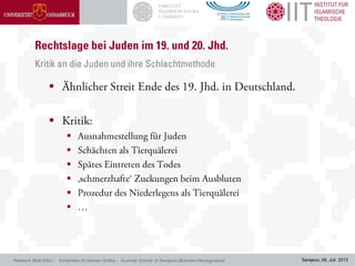 Sarajevo, 08. Juli 2013Referent: Bilal Erkin - Schächten im Namen Gottes - Summer School in Sarajevo (Bosnien-Herzegowina)








 