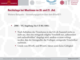 Sarajevo, 08. Juli 2013Referent: Bilal Erkin - Schächten im Namen Gottes - Summer School in Sarajevo (Bosnien-Herzegowina)



 