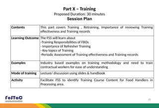 Schdule 4 part 2 fss 2011.pptx fssai guidelines | PPTX